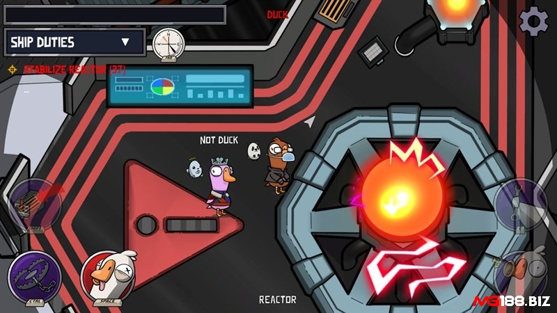 Game Goose Goose Duck có tất cả 4 bản đồ để bạn lựa chọn
