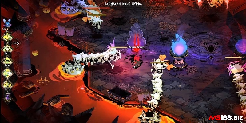 Đồ họa game Hades mang đến những nét vẽ tay độc đáo và đặc sắc