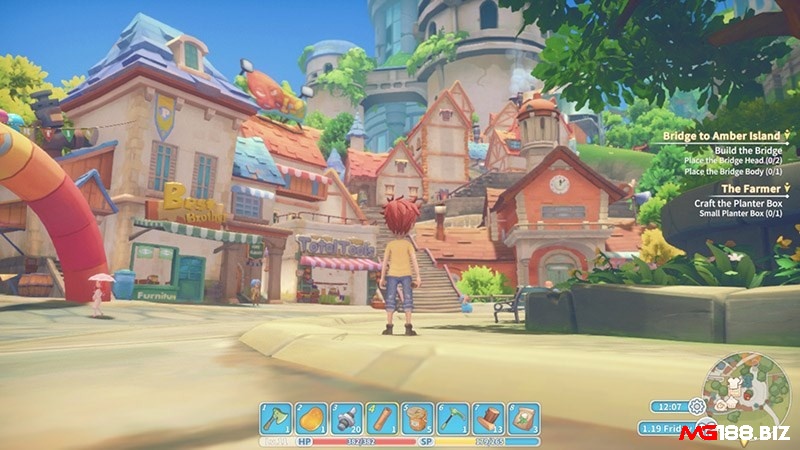 Đồ họa game My Time At Portia siêu đẹp