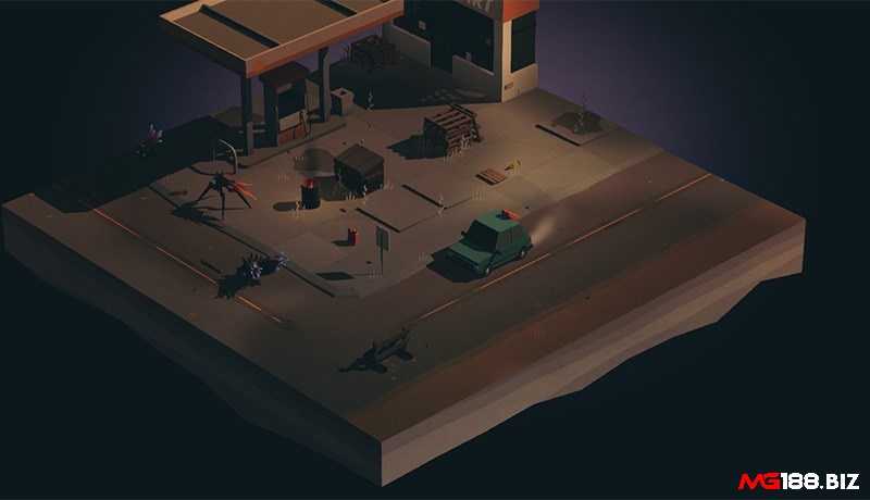 Đồ hoạ của game Overland được thiết kế vô cùng gần gũi