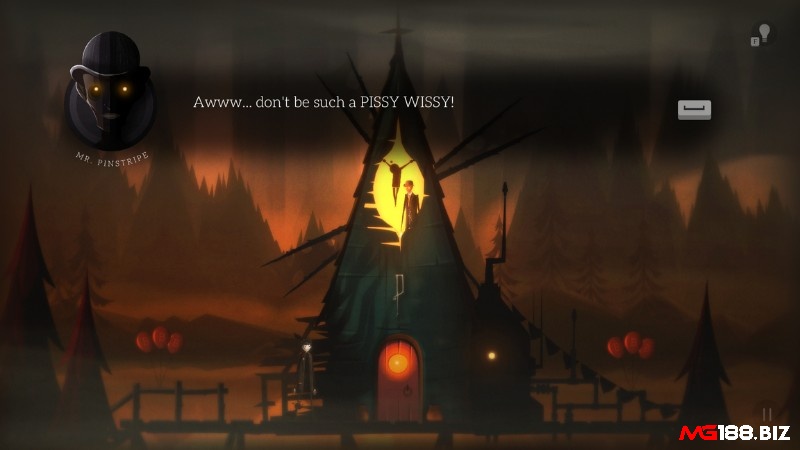 Cốt truyện game Pinstripe khá rõ ràng