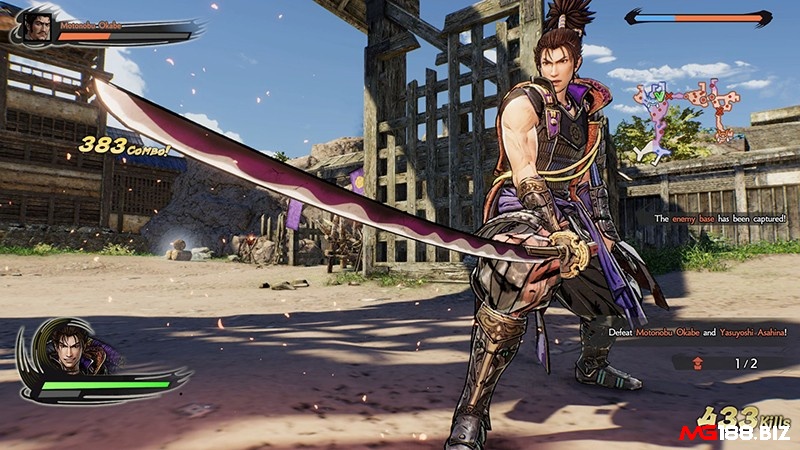 Đồ họa game Samurai Warriors 5 đẹp mắt và độc lạ