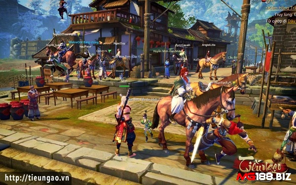 Lối chơi trong Game Tiếu Ngạo Giang Hồ