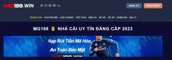 Nền tảng game trực tuyến uy tín MG188.BIZ