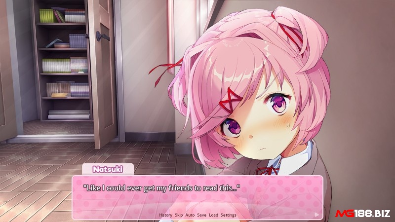 Cốt truyện Game Doki Doki vô cùng độc đáo và thú vị