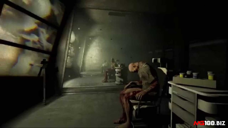Phần đồ họa game Outlast Whistleblower khá chân thực