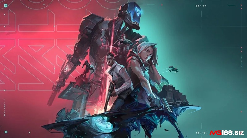 Game Valorant được thiết kế với đồ họa 3D sắc sảo tuyệt đẹp
