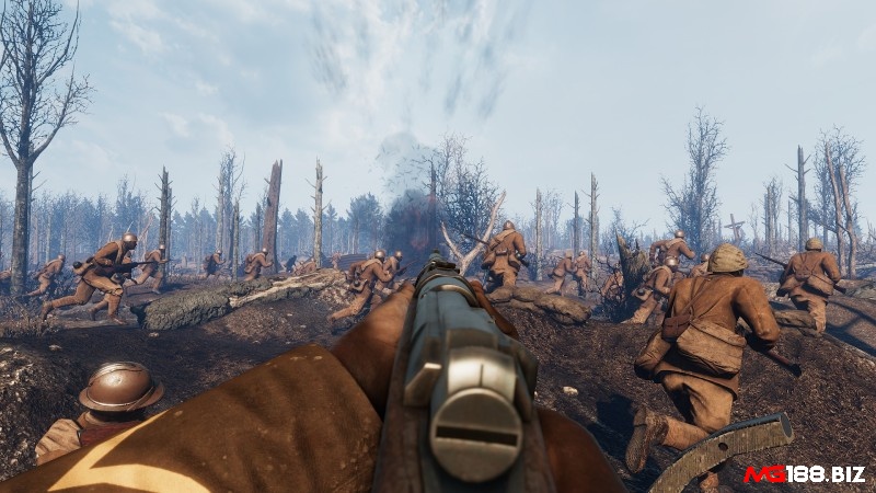Game Verdun -tái hiện lại Mặt trận phía Tây của Thế chiến I