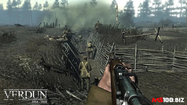 Những gam màu đậm chất chiến tranh của Game Verdun