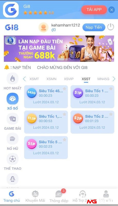 Cá cược xổ số tại web cược nhanh chóng