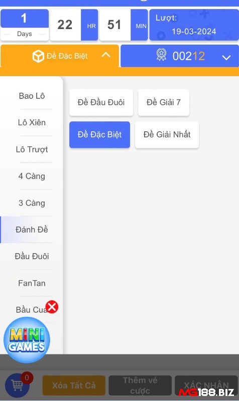 Các hình thức cá cược lô đề tại web cược