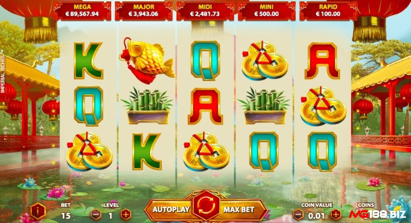 Cách chơi Imperial Palace Jackpot đơn giản
