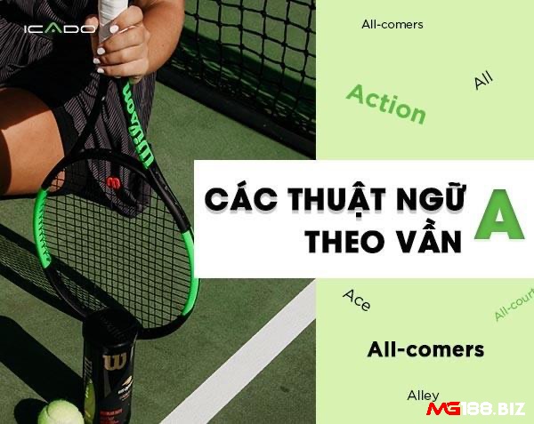 Cùng Mg188 tìm hiểu chi tiết về thuật ngữ trong tennis nhé