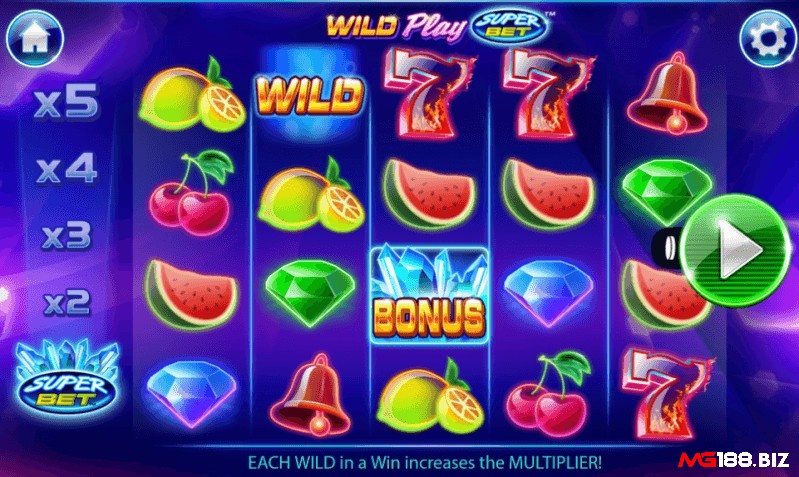 Wild Play SuperBet Hot Jackpot có những điểm hấp dẫn thu hút