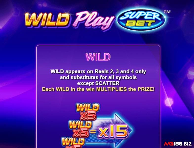 Bàn thanh toán Wild Play SuperBet Hot Jackpot có tính hấp dẫn cao