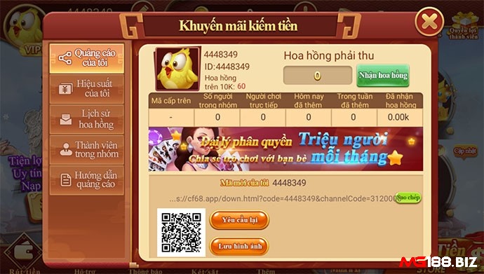 Giao diện trang nhã thu hút cược thủ tham gia