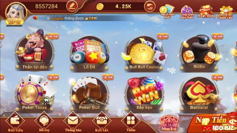 Nổ hũ tại web game mang đến trải nghiệm độc đáo và mới lạ