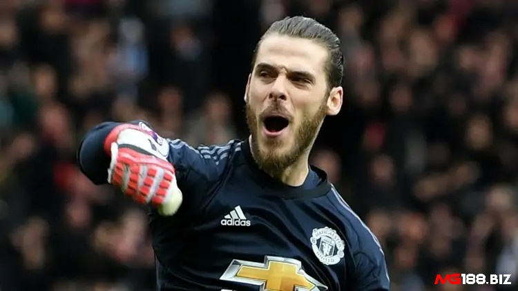 Thủ môn David De Gea của Đội hình xuất sắc nhất Manchester United