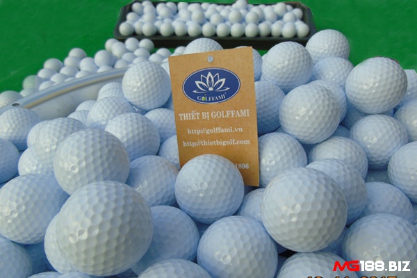 Trái golf sẽ gồm có trái golf rỗng và trái golf đặc