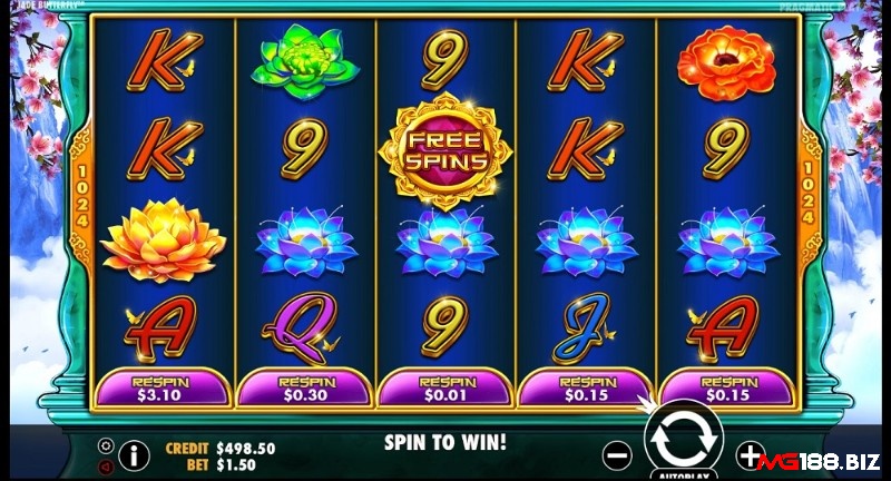 Cách chơi slot Jade Butterfly rất đơn giản