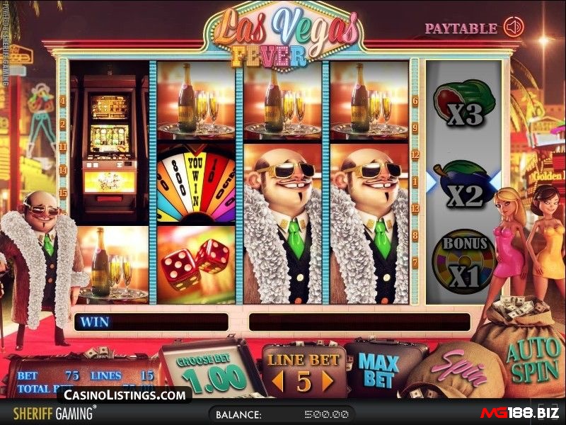 Tỷ lệ trả thưởng của Weekend in Vegas cực cao lên tới 96,6%
