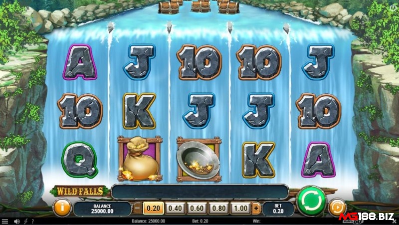 Tham gia trải nghiệm thế giới hoang dã cùng Wild Falls Jackpot thôi nào
