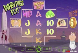 When Pigs Fly: Slot của nhà NetEnt với RTP cao 97%