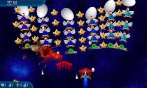 Game bắn gà PC Chicken Invaders cổ điển, siêu vui nhộn