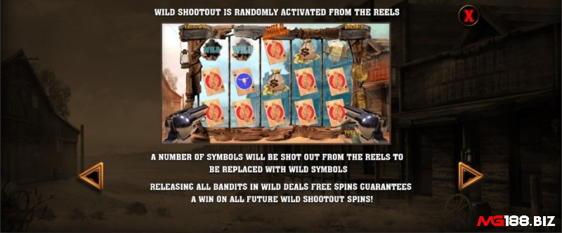 Tính năng Wild Shootout sẽ bổ sung Wild vào guồng quay Wild Bandits