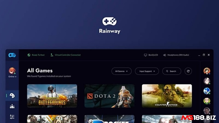 Stream game từ máy tính vào điện thoại dễ dàng với Rainway