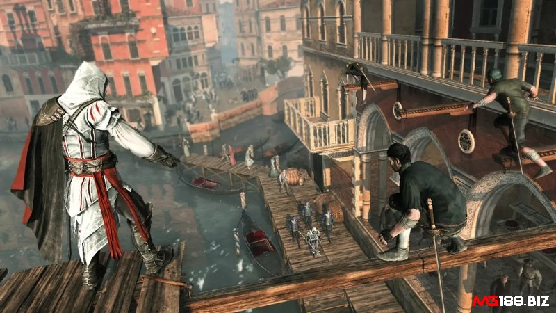 Game thủ sẽ nhập vai sát thủ và thực hiện các nhiệm vụ ám sát khi chơi Assassin's Creed Series