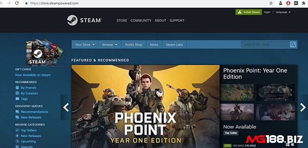 Steam nổi bật với kho game khổng lồ