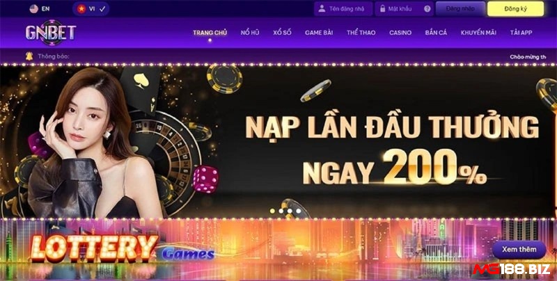 Đăng nhập Gnbet quy trình mg188 chia sẻ như thế nào?
