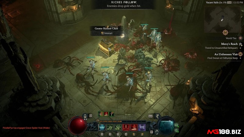 Diablo 4 giữ lối chơi chặt chém quen thuộc nhưng bổ sung nhiều cơ chế chiến thuật mới