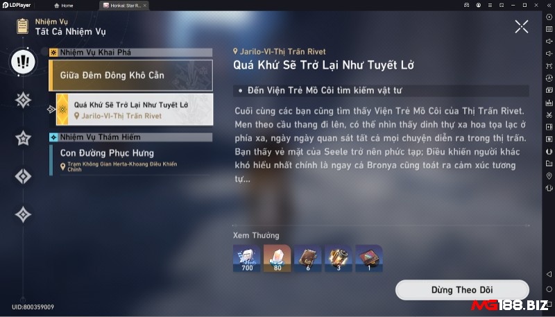 Bạn cần chú ý đến các đoạn hội thoại và tình tiết để nắm rõ hướng dẫn chơi Honkai: Star Rail