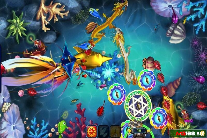 Đồ họa game ấn tượng với thiết kế 3D cùng hiệu ứng siêu đẹp mắt
