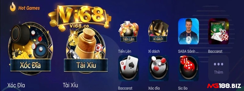 Đăng nhập Vi68 chinh phục kho game hàng đầu