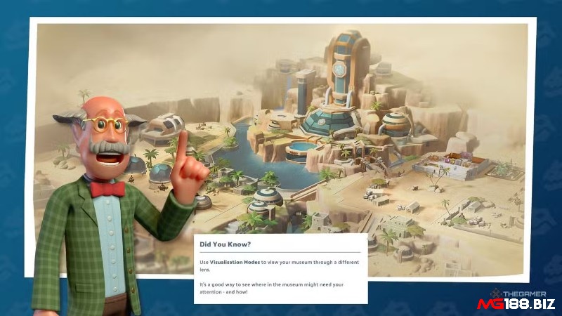 Review game mới ra Two Point Museum với bối cảnh về bảo tàng khoa học khá thú vị