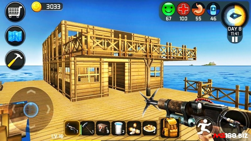 Game sinh tồn mobile chơi cùng bạn bè Ocean Survival