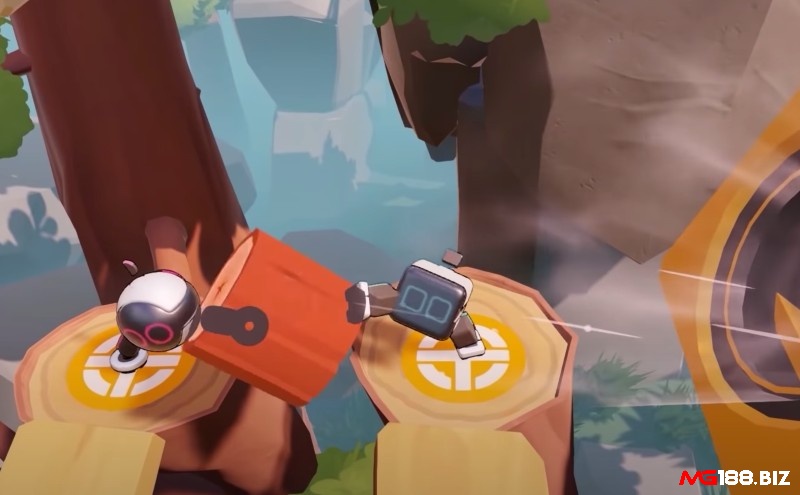 Lối chơi của Game Biped tập trung vào cơ chế điều khiển từng chân của robot
