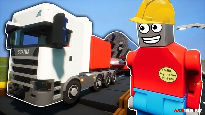 Game Brick Rigs có lối chơi mô phỏng xây dựng dựa trên thiết kế của người chơi