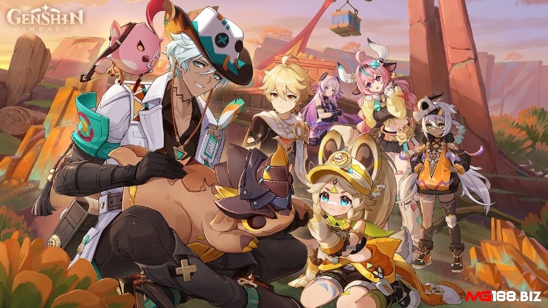 Genshin Impact – Game hay cho Android năm 2025 với đồ họa 3D đẹp mắt và thế giới mở Teyvat đầy phiêu lưu