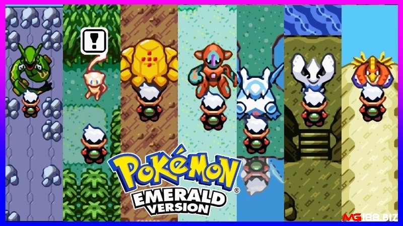 Pokemon Emerald góp mặt trong top 10 best Pokemon games nhờ cốt truyện mở rộng và vai trò nổi bật của Rayquaza