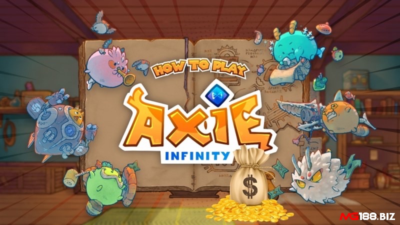 Axie Infinity, game blockchain nổi bật 2025, với gameplay nuôi và chiến đấu Axies, kiếm tiền qua PvP, nhiệm vụ và giao dịch NFT