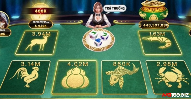 Bầu cua tôm cá là trò chơi dự đoán kết quả 3 viên xúc xắc và đặt cược