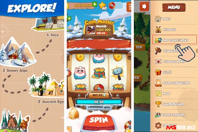 Trong game coin master, xây dựng làng hiệu quả là chìa khóa để tiến bộ nhanh chóng