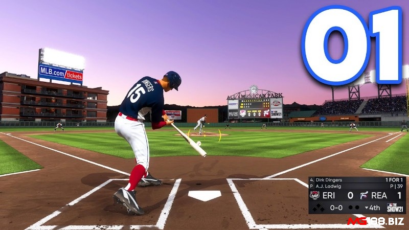 MLB The Show 23 tái hiện lại những trận đấu bóng chày chân thực và mượt mà