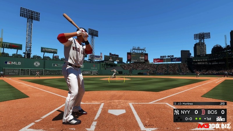 MLB The Show 23 có lối chơi mô phỏng thi đấu bóng chày chuyên nghiệp và hấp dẫn