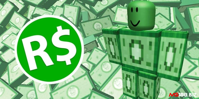 Tiền tệ trong Roblox - Robux được sử dụng để mua bán trong game