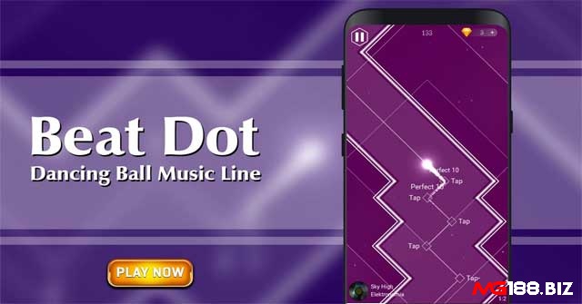 Dot n Beat khuyến khích luyện tập trước khi nâng độ khó